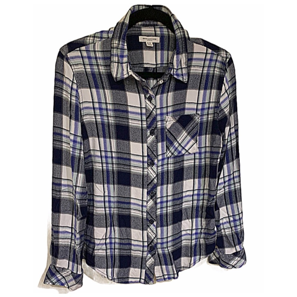 Plaid Shirt Beach Lunch Lounge Shirt Collection flannel plaid Shirt Size S